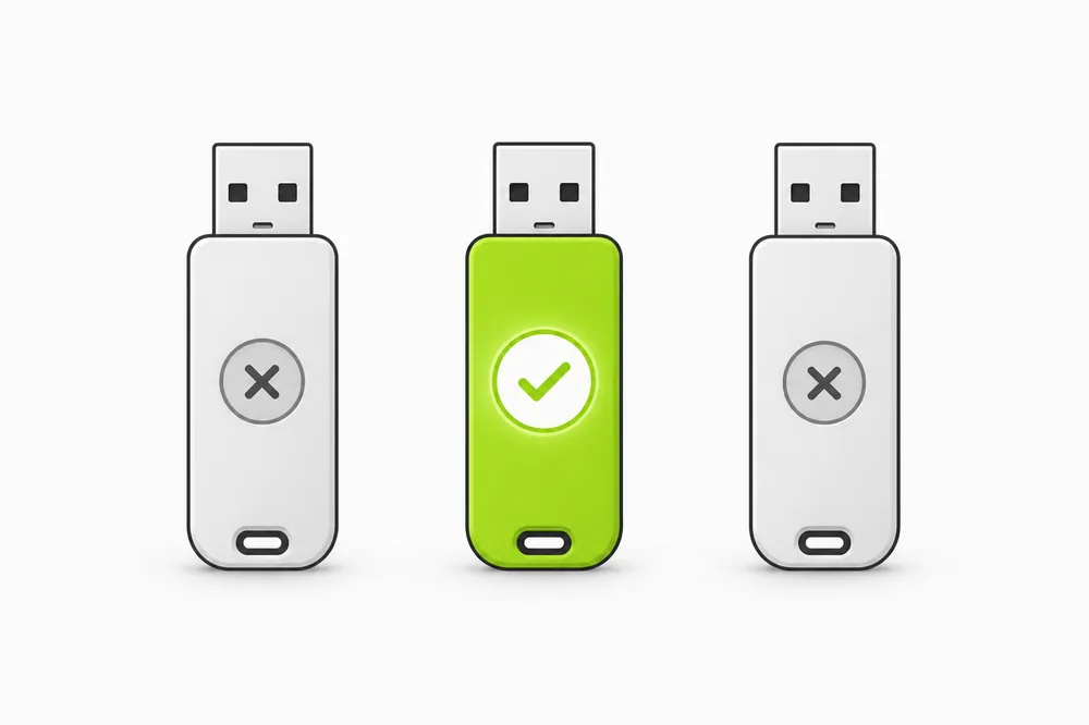Best USB format — illustration
