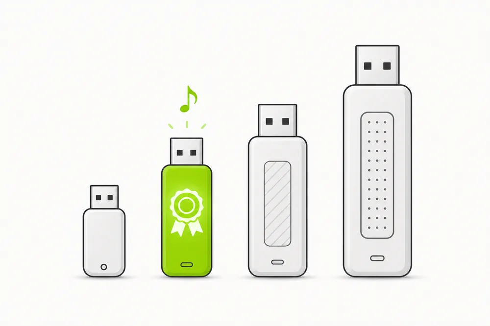 Best USB stick for car music — illustration