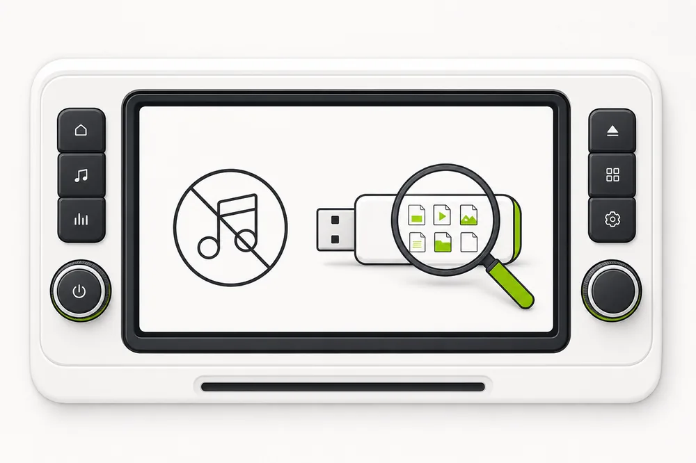 “No compatible files” — illustration